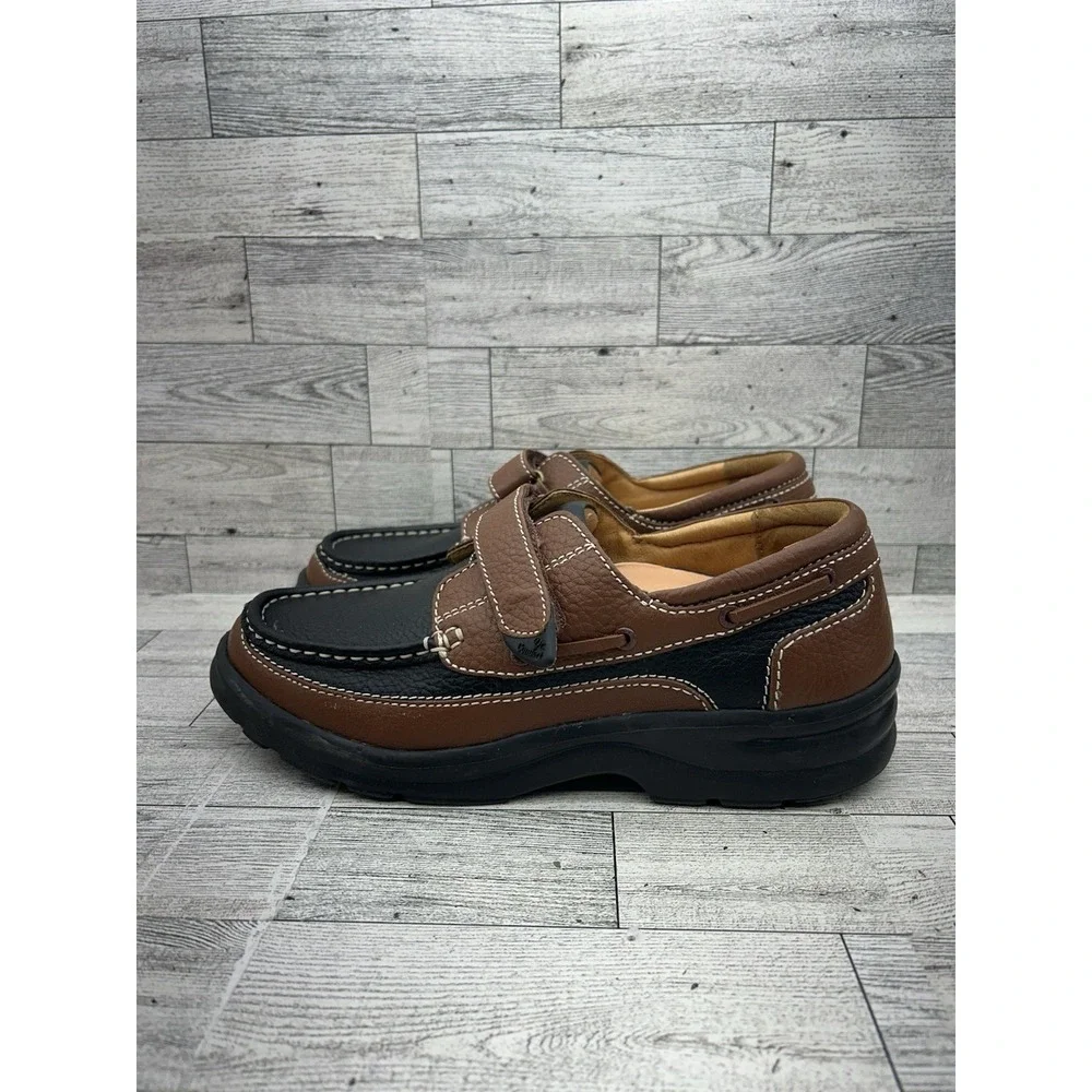 Dr. Comfort Womens 4860 Wave Brown Leather Diabetic Oxford Shoes Sz 8 Narrow‎